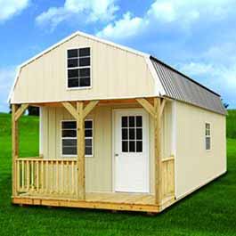 Z-Metal Lofted Barn Cabin